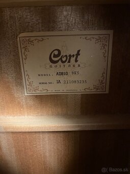 Akustická gitara Cort AD810 BKS - 7