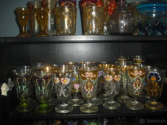 Predam zbierka starozitny pohar, vaza, karafa 19.-20.st - 7