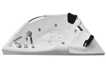 M-SPA - 0311 Kúpeľňová vaňa SPA s hydromasážou 150 x 150 x 7 - 7