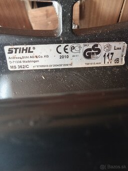 Stihl ms 362 - 7