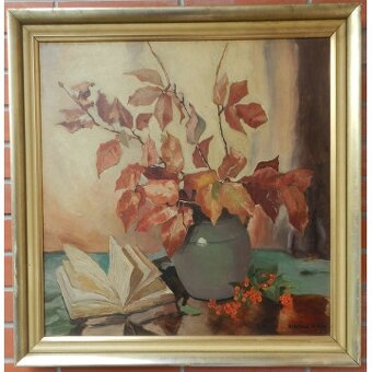 Lukáč Kytica v modrej váze - 7