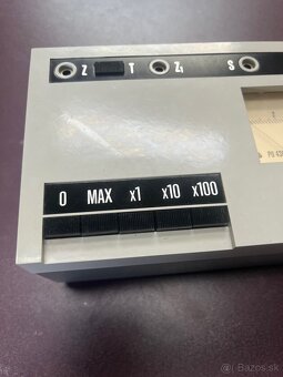 Tranzistorový merač zemného odporu PU 430 - 7