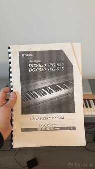 Digitálny klavír Yamaha DGX 620 - 7
