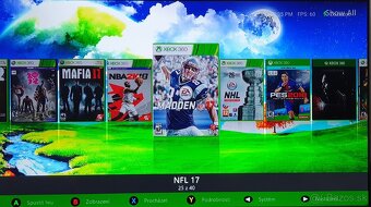 XBOX 360 RGH + kinect a 1 ovládačXBOX 360 RGH + kinect - 7