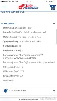 Mazda 6 chladič - 7