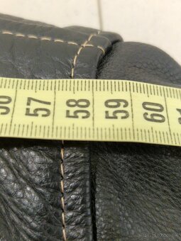 Pánská luxusní kožená bunda bomber Uncle Sam XL - 7