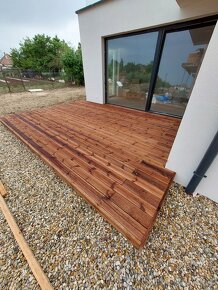 Drevené terasy a obklad. - 7