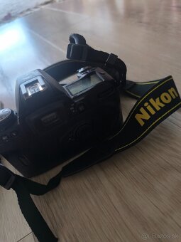 Kompletná sada Nikon D50, NIKON F80, 3x objektív+ príslušens - 7