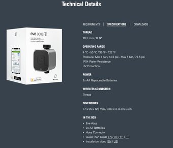 Eve Aqua – smart zavlažovací ventil pre HomeKit - 7