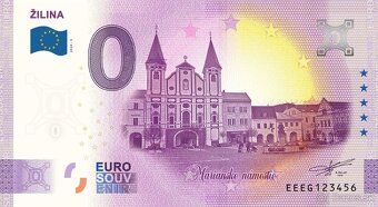 0 € / 0 euro souvenir bankovky 2024 - 7