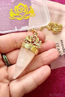 Nové ruženínové kyvadlo lotos - 7