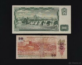 Československé bankovky - rôzne stavy a hodnoty - 7