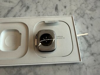 Apple Watch Ultra 2 prírodný titán - 100% stav - 7