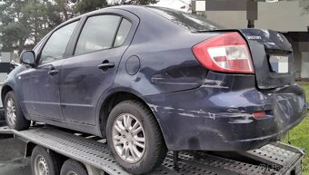 SUZUKI SX4 1.6 2008 predám DVERE sedan, NÁRAZNÍK, MOTOR M16A - 7
