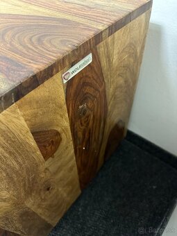 TV stolík veľmi krasny kvalitne palisandrove drevo - 7