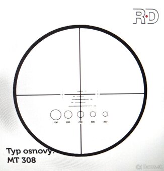 Puškohľad Meopta ZD 6-24x56 RD, osnova MT 308 - 7