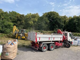 Iveco 6x4 trojstranný vyklapač + Hydraulicka ruka - 7