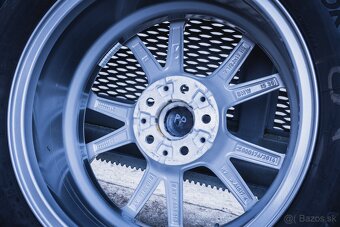 Original BMW ALU Disky R17 + letné pneu - 7