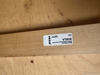 Detský stolík s dvomi stoličkami Ikea SVALA - 7