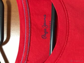 PEPE jeans originál Red damske tricko S - 7