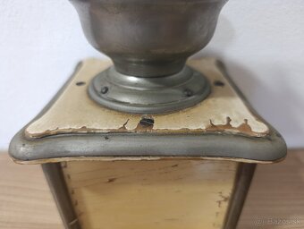 Starý mlýnek na kávu zn. Leinbrock Ideál se štítkom - 7