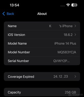 iPhone 14 Plus 256GB Blue - 7