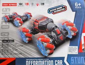 RC Terénne auto s diaľkovým ovládačom a hodinkami na ovládan - 7