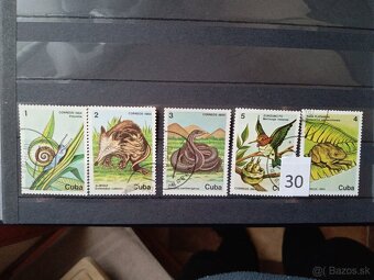 Poštové známky č.492 - AMERIKA a KARIBIK II. - 20 sérií - 7