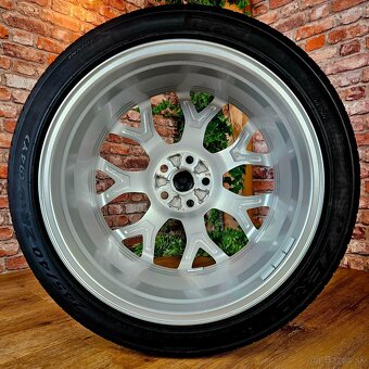Alu R19 5x108 orig. JAGUAR F-type dvojrozmer + letné pneu - 7