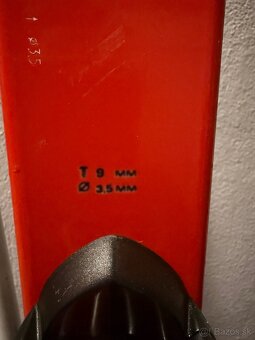 Predam sadu pánske lyže 155cm. Liziarky 43. Palice 120cm - 7