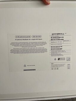 Macbook Air M3 2024 15” | 256Gb, 8Gb bat:14 cyklov - 7