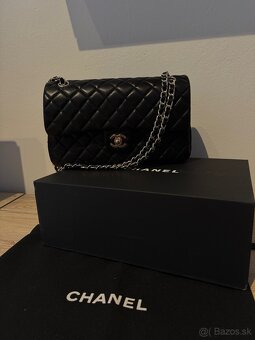 Chanel timeless bag kabelka taska cierna Classic - 7