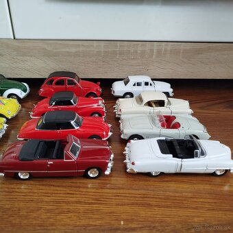 Modely áut - veľkosť 12cm, super stav - 7