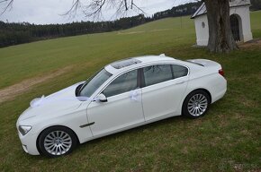 AUTO NA SVADBU, SVADOBNÉ AUTO, prenajom ,BMW 730 d - 7
