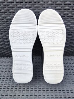 Calvin Klein - Tenisky, Úplne Nové , Black & White, 42 + Kra - 7
