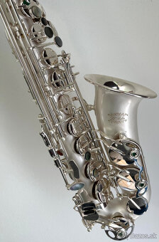 Predám nový Es- Alt saxofón- LE BELIN -SILVER- MAS 668 (Post - 7