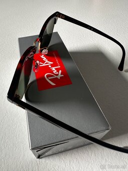 RAY-BAN clubmaster Red Havana G-15 Green Polarizačné - 7