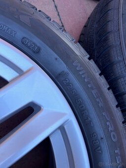 Orig. Hliníkové disky Audi R17, 5x112 - 7