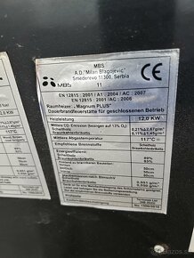 Predám kachle MBS 11 / 12Kw - 7