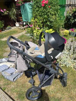 Bebetto Flavio + Cybex Aton 5 s bohatým príslušenstvom - 7