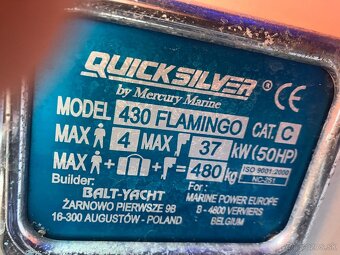 Predám motorový čln s vozíkom na prepravu - 7