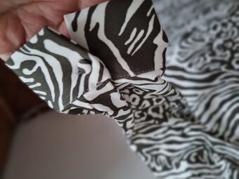 nové olivovo-biele zavinovacie šaty Orsay veľ. M - 7