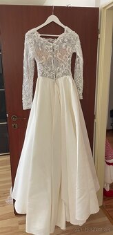 Svadobné šaty s vlečkou - 7