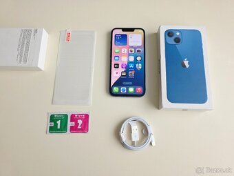 APPLE IPHONE 13 128GB BLUE.BATERKA 100% - 7