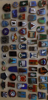 odznaky - turistika, heraldika, příroda, hrady, lázně, erby - 7