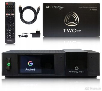 AB IPBOX TWO 2x DVB-S2X 4K ANDROID TV - NOVÝ - 7