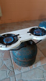 Retro plynový varič na propán-butan - 7