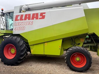 Sklízecí mlátička Claas Lexion 480, žací lišta 7,5 m, řepkov - 7