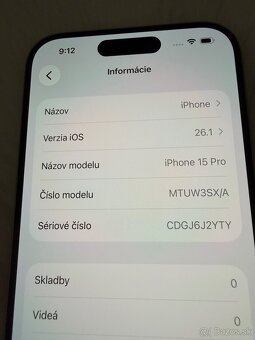 iPhone 15Pro 128GB White Titanium - 7