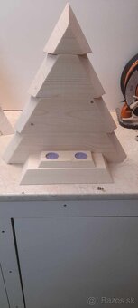 Drevený vianočný stromček - 7